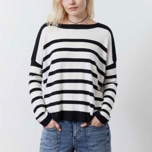 Not Too Oversized Striped Sweater